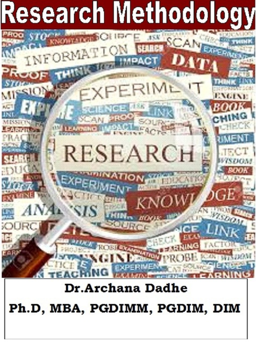 Title details for Research Methodology by Dr.Archana Dadhe - Available